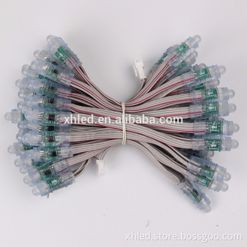 wholesale waterproof IP67 programmable 5V 12mm full color led pixel rgb led string light